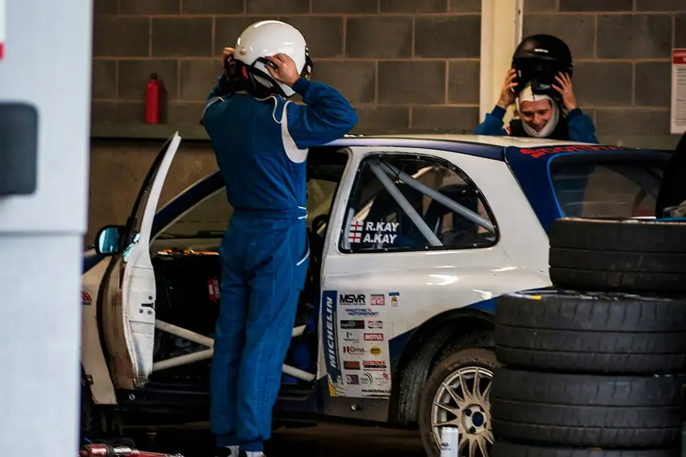 car race preparation